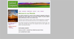 Desktop Screenshot of lakelandcomposers.org.uk